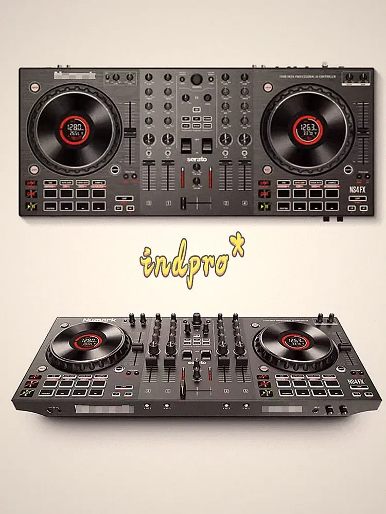 NS4FX four channel DJ controller for party use