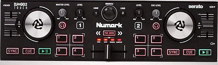 Numark DJ2GO2 Touch 2-channel Serato DJ Controller