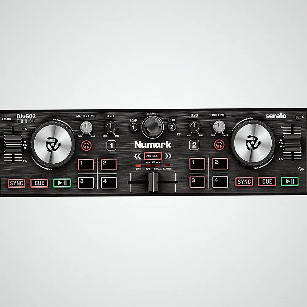 Numark DJ2GO2 Touch Pocket DJ Controller for Serato