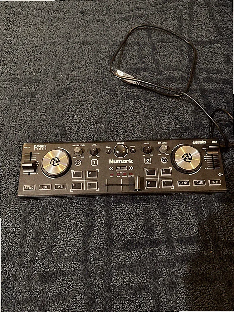 Numark DJ2GO2 Touch Pocket Double Deck DJ Controller - Black