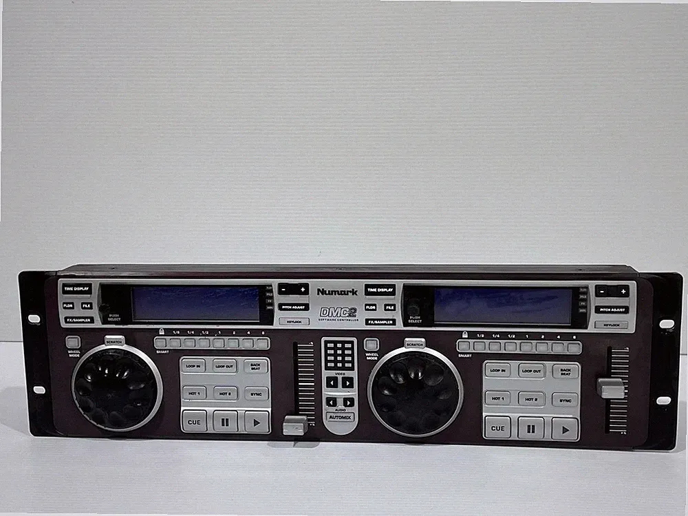 Numark DMC2 PROFESSIONAL RACKMOUNT DJ SOFTWARE CONTROLLER - No Cord, Untested.