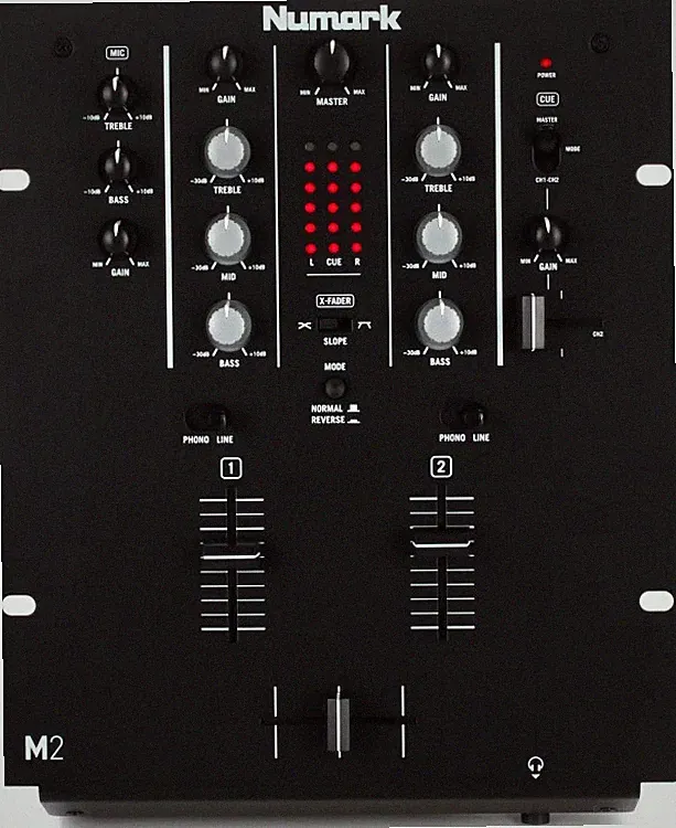 Numark M2 Scratch Mixer 2-channel DJ Mixer