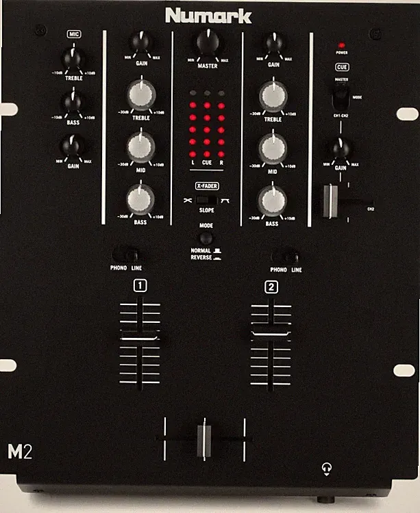 Numark M2 Scratch Mixer 2-channel DJ Mixer