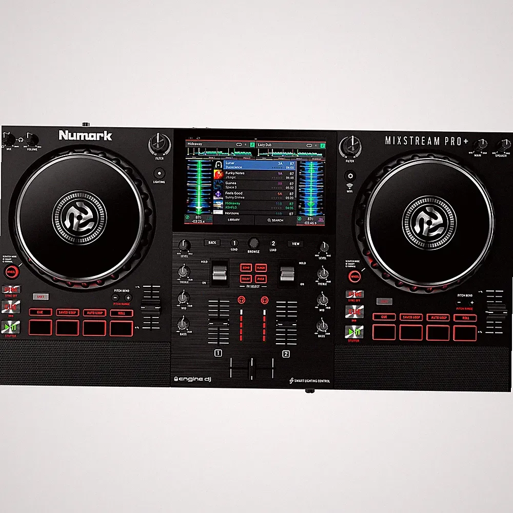 Numark Mixstream Pro + All-In-One 2-Channel DJ Controller Black