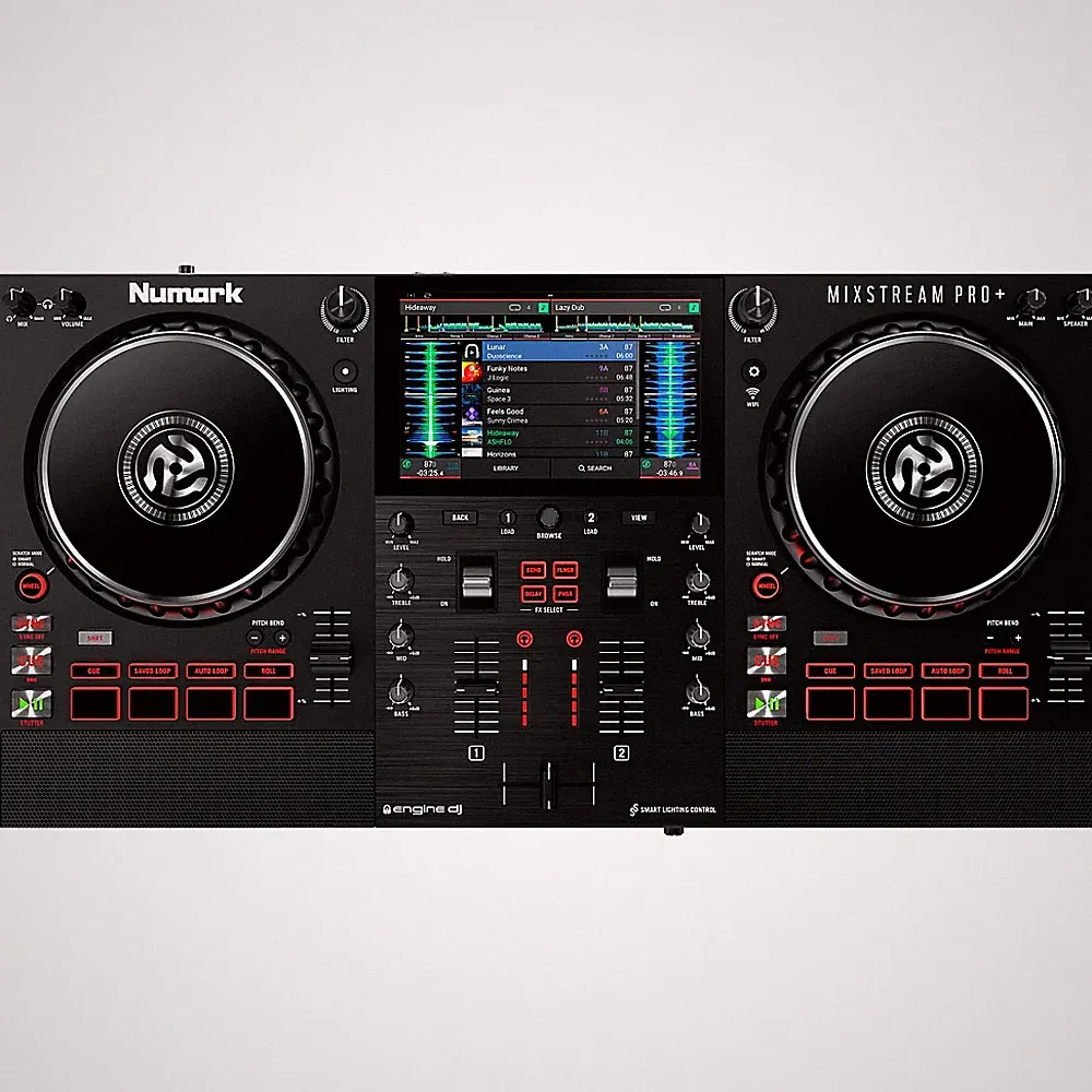 Numark Mixstream Pro + All-In-One 2-Channel DJ Controller Black