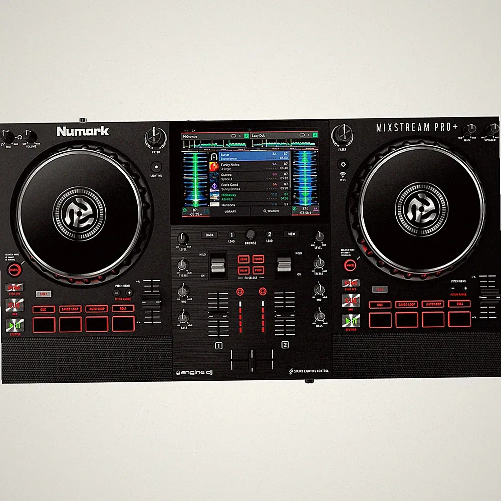Numark Mixstream Pro + All-In-One 2-Channel DJ Controller Black