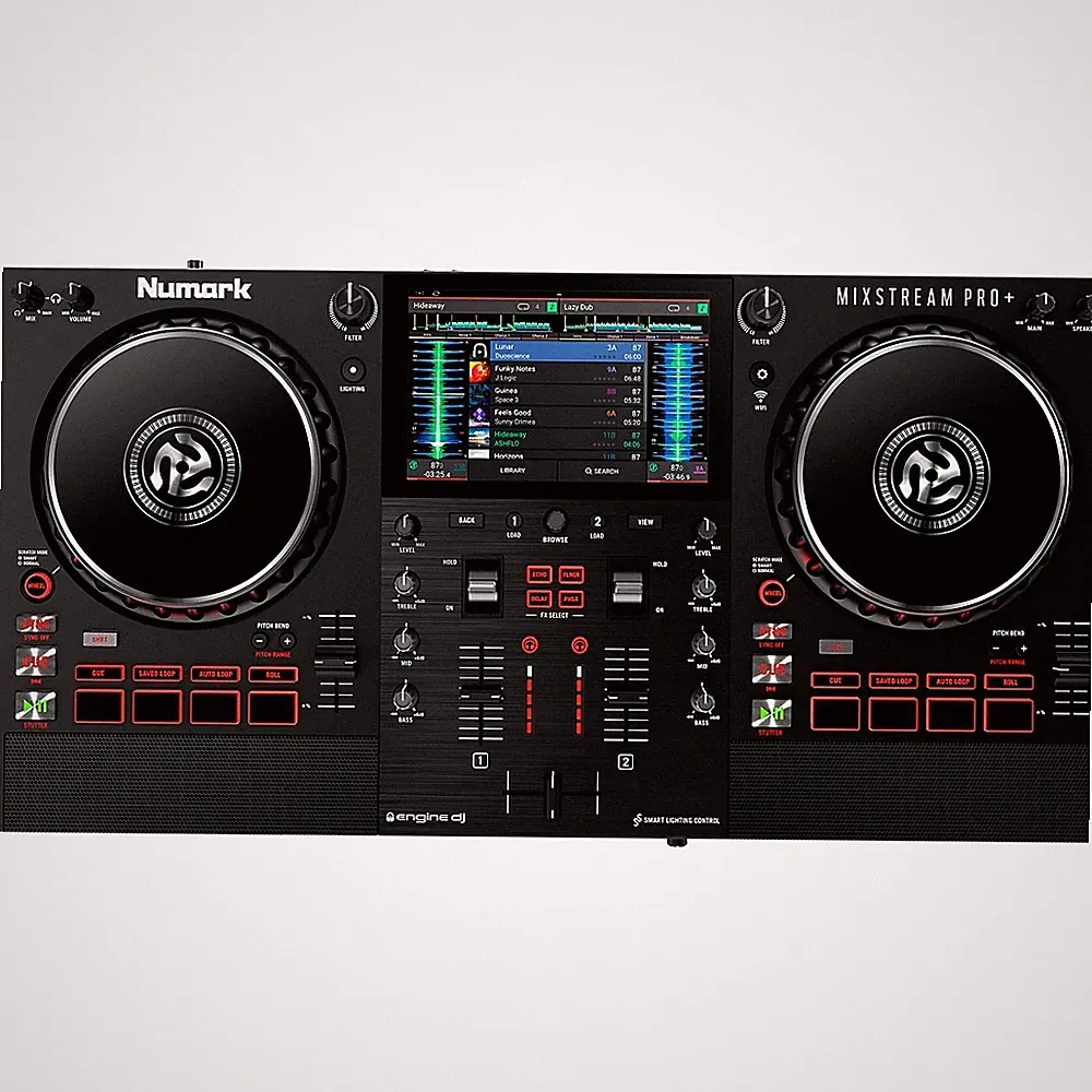Numark Mixstream Pro + AllInOne 2Channel DJ Controller Black