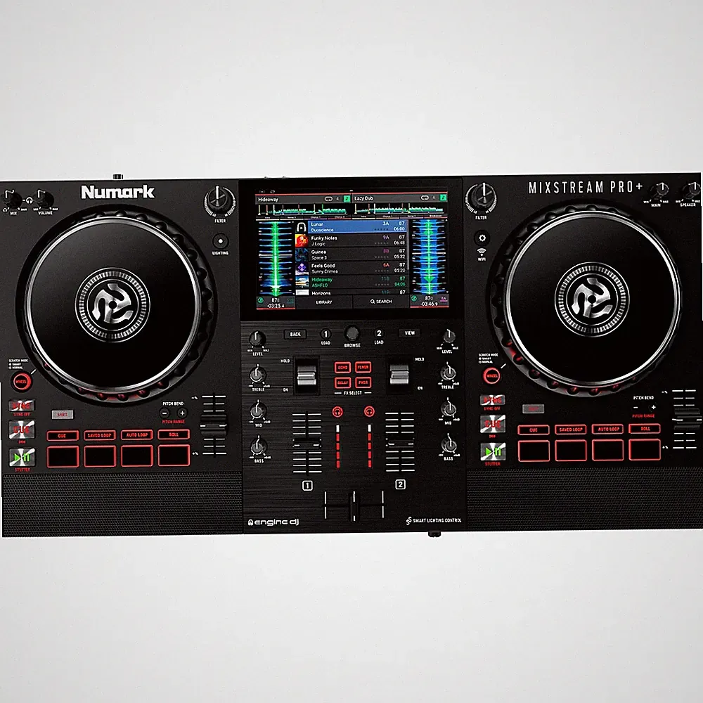 Numark Mixstream Pro + AllInOne 2Channel DJ Controller Black