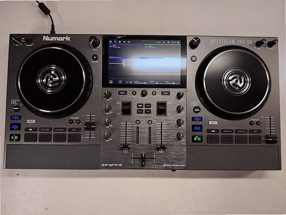 Numark Mixstream Pro Go Battery Powered Standalone DJ Controller - Fast shipping