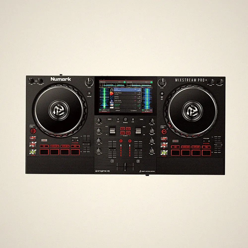 Numark Mixstream Pro+ Standalone DJ System with Amazon Prime Music Streaming