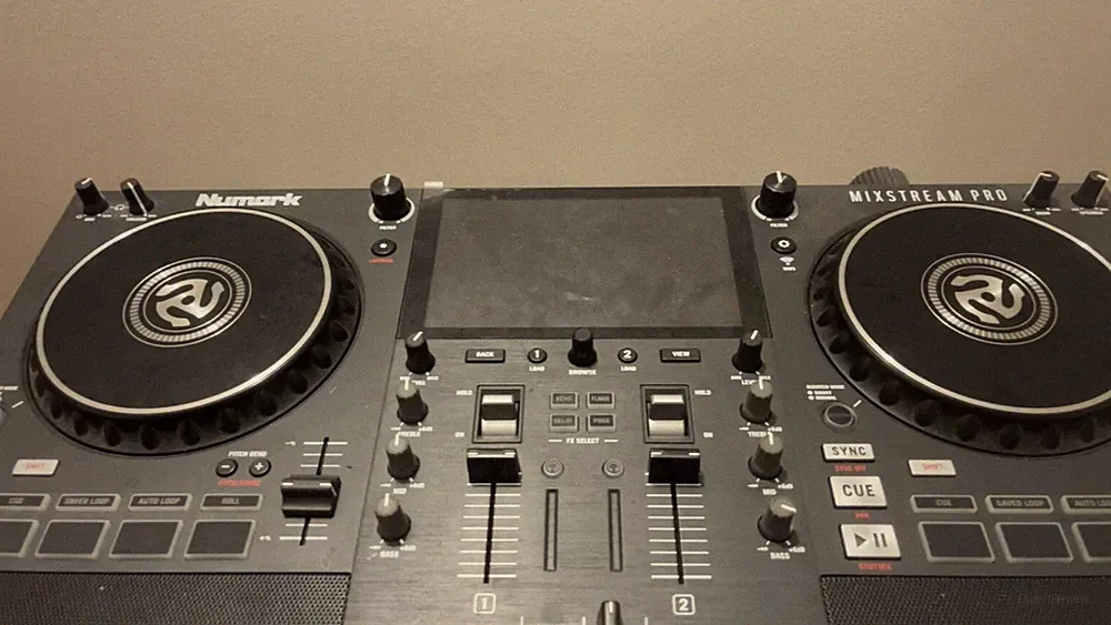 Numark Mixstream Pro+ Standalone Streaming DJ Controller - Black