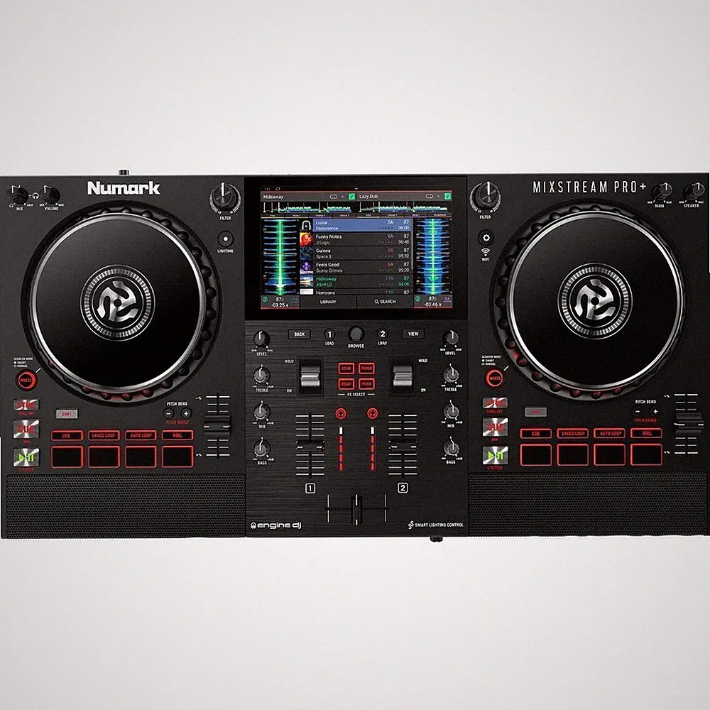Numark Mixstream Pro+ Standalone Streaming DJ Controller - Black