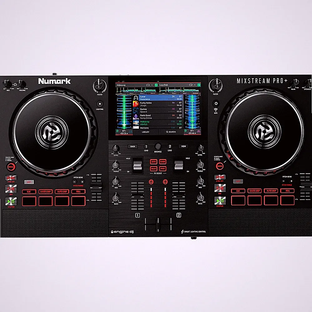 Numark Mixstream Pro + Standalone Streaming DJ Controller Black Refurbished