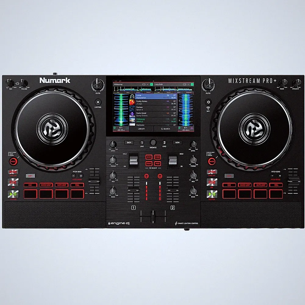 Numark MIXSTREAM PRO+ Standalone Streaming DJ Controller w Touchscreen