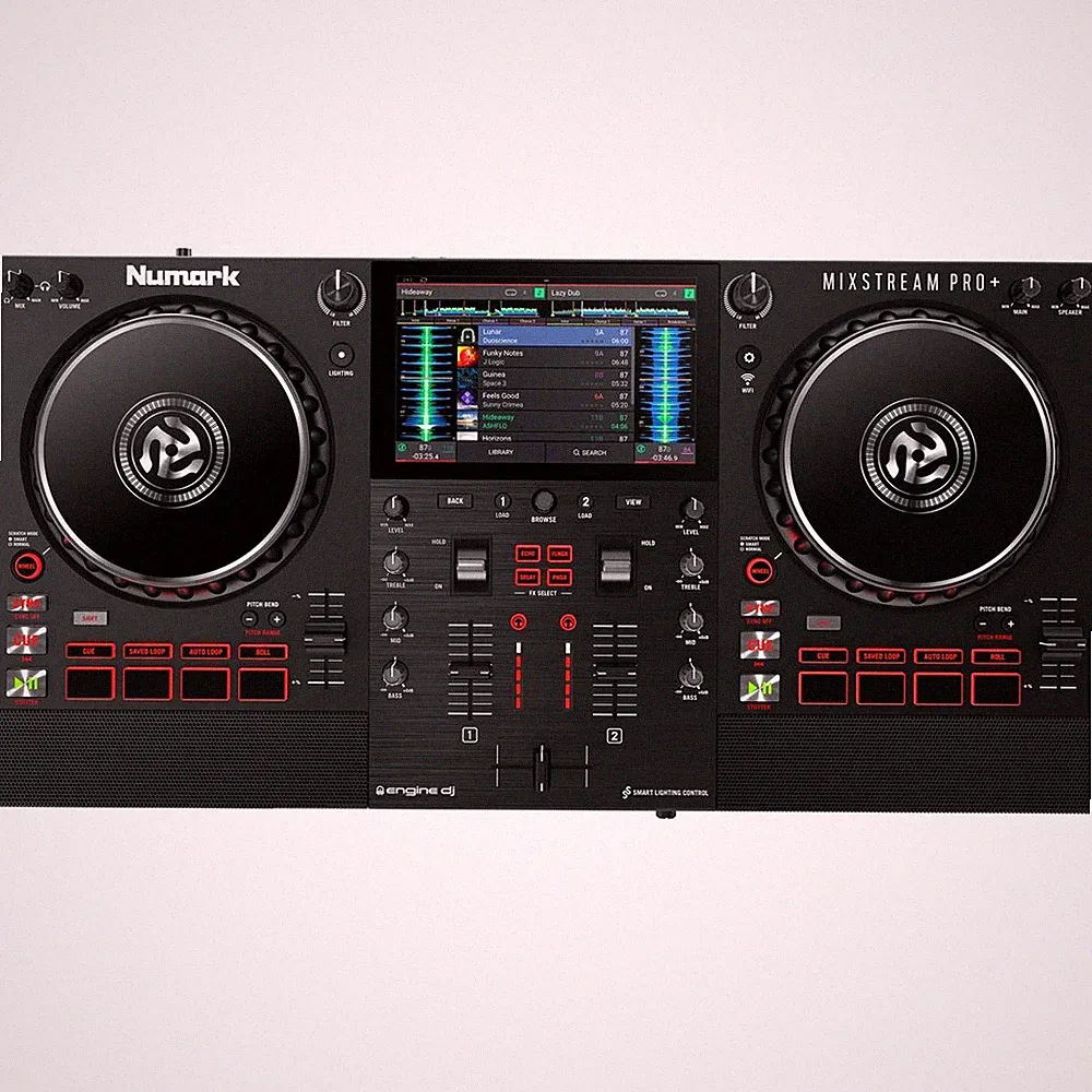 Numark Mixstream Pro+ Wi-Fi Standalone Streaming DJ Controller