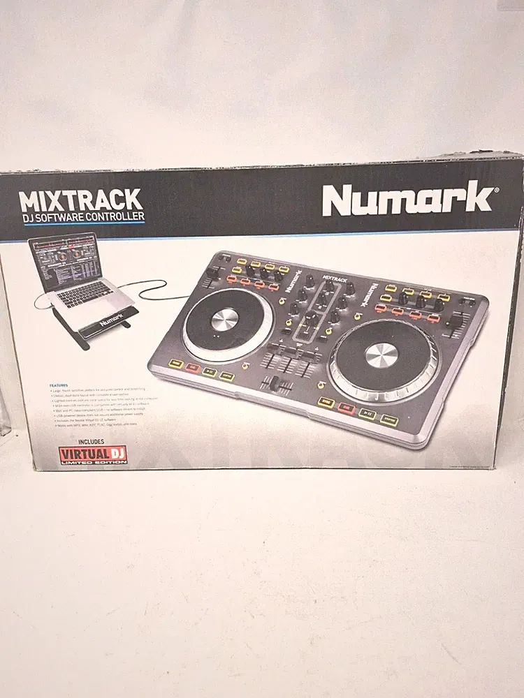 Numark Mixtrack DJ Software Controller With Virtual DJ-Good