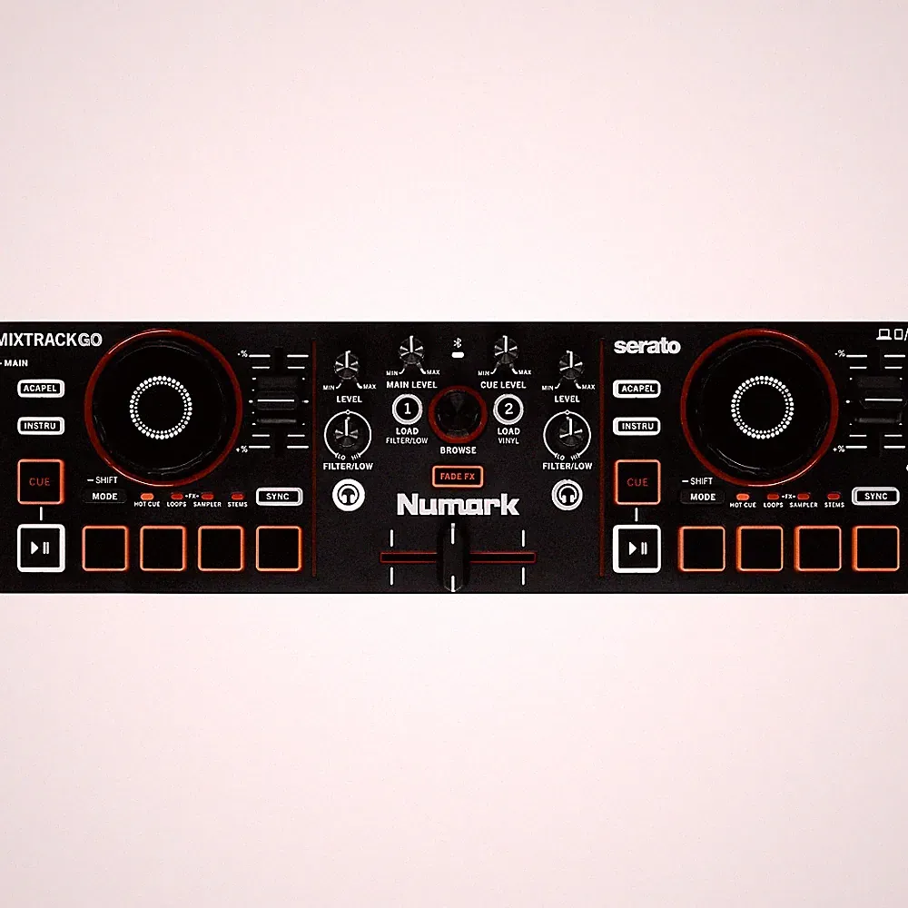 Numark MixTrack Go DJ Controller - Black