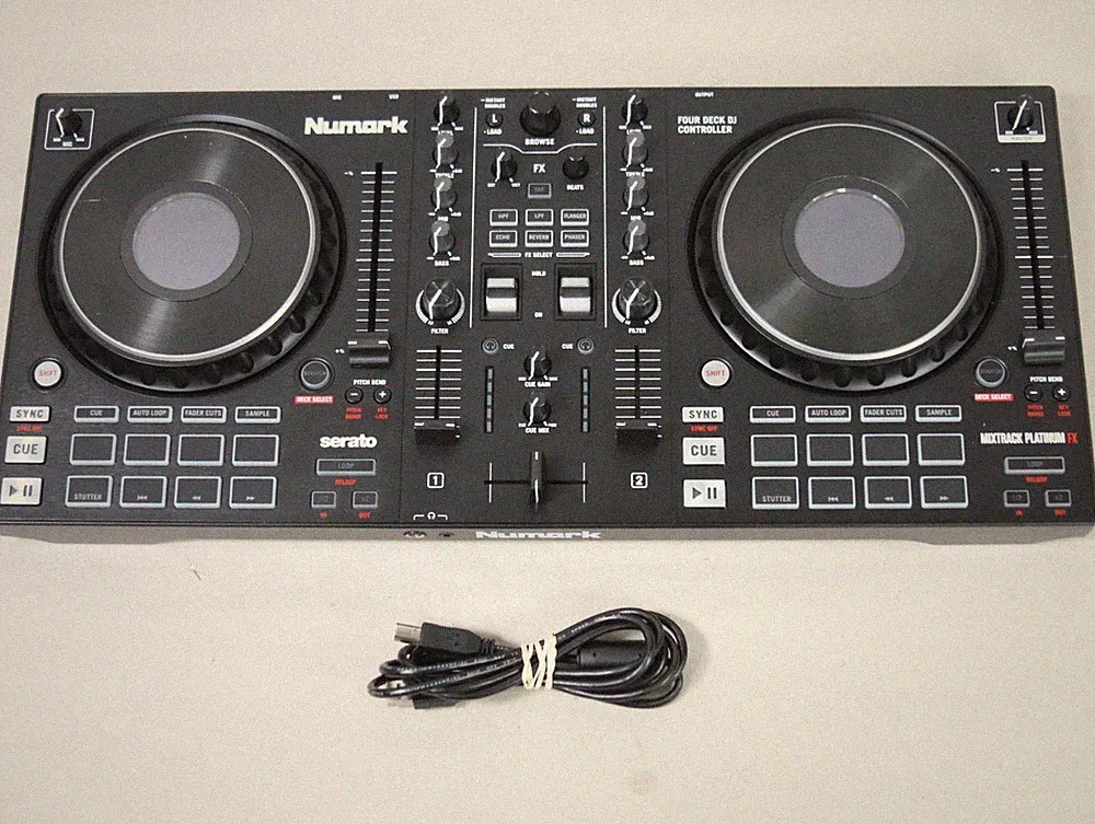 Numark Mixtrack Platinum FX 2-Channel Four Deck DJ Controller - Great Condition!