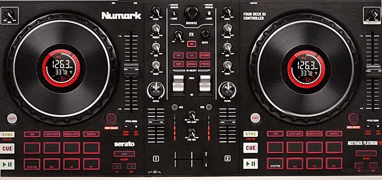 Numark MIXTRACK Platinum FX 4-channel Serato DJ Lite Controller