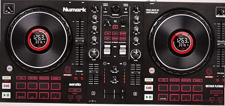 Numark MIXTRACK Platinum FX 4-channel Serato DJ Lite Controller