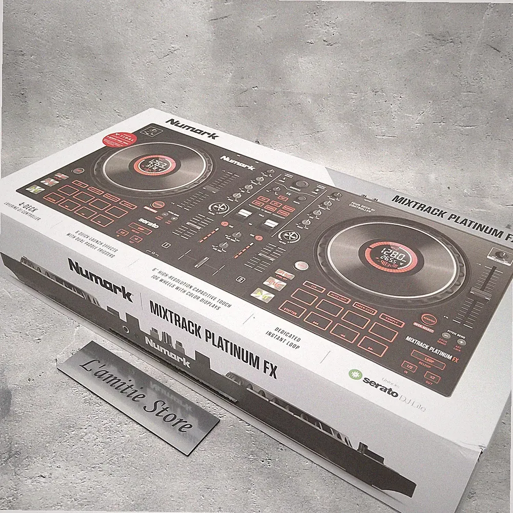 Numark Mixtrack Platinum FX 4-Deck Serato DJ Controller Japan Tabletop 24 Bit