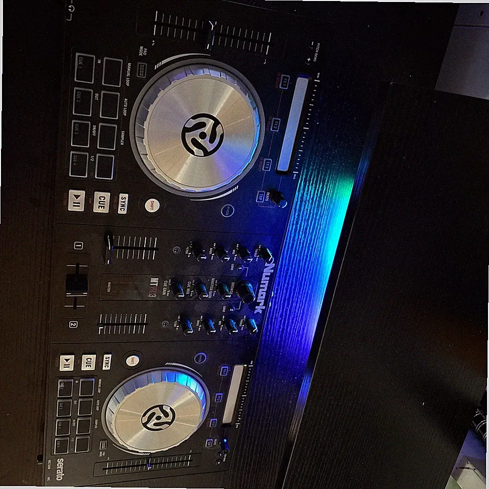 Numark Mixtrack Pro 3 All In One 2 Deck DJ Controller For Serato + Virtual DJ