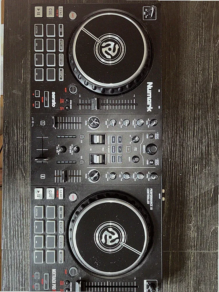 Numark Mixtrack Pro FX 2 Deck DJ Controller Compatible with Serato DJ Mixer MINT