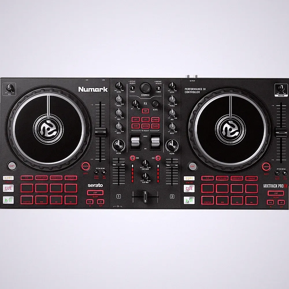 Numark Mixtrack Pro FX 2-Deck DJ Controller for Serato DJ w FX Paddles