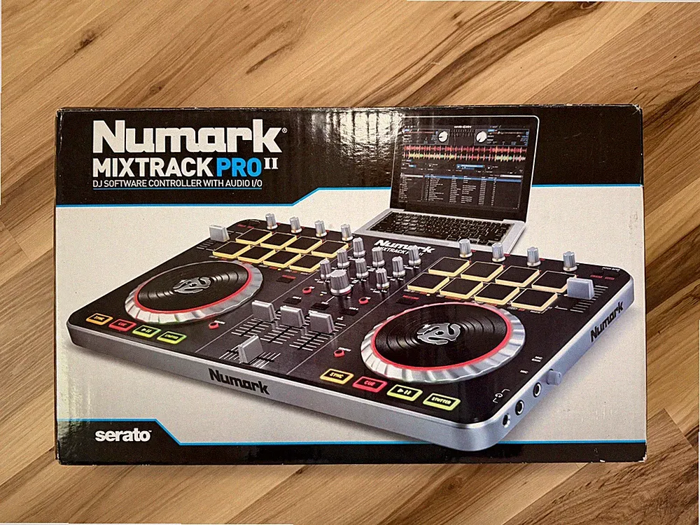 Numark Mixtrack Pro II 2-Channel DJ Controller with Performance Pads-Tested