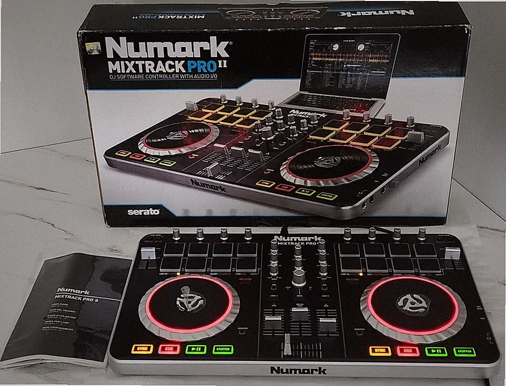 Numark Mixtrack Pro II DJ software Lagacy controller + Box Excellent Condition