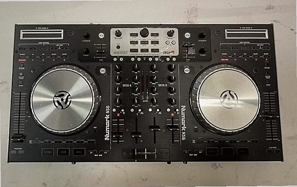 Numark NS6 4-Channel Digital DJ Controller And Mixer Serato