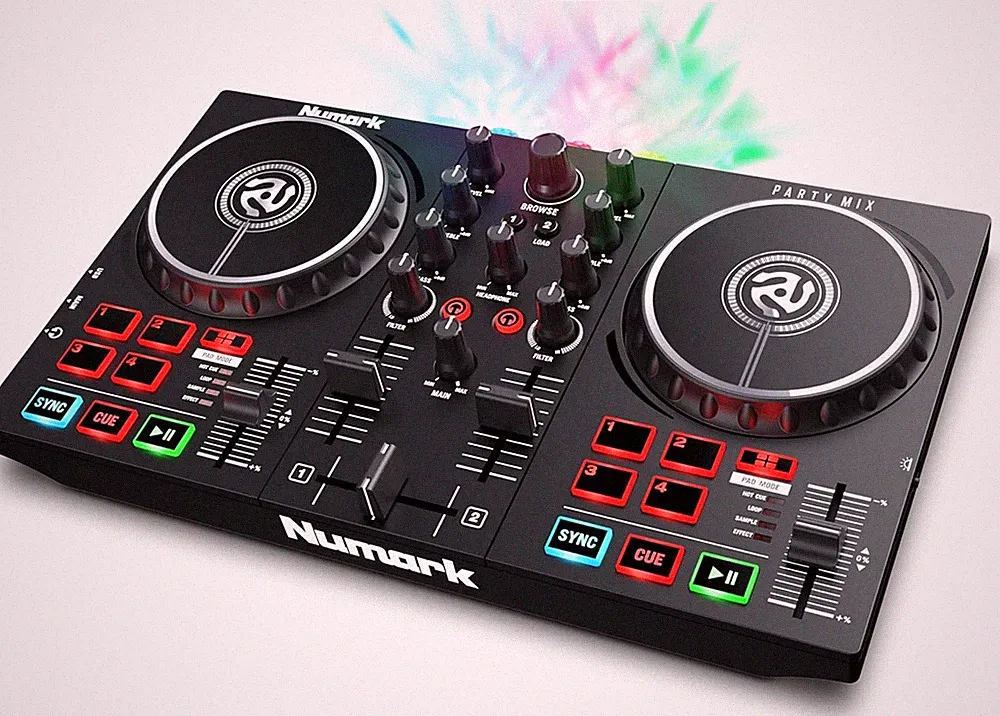 Numark Party Mix II 2 Deck DJ Controller Serato Lite