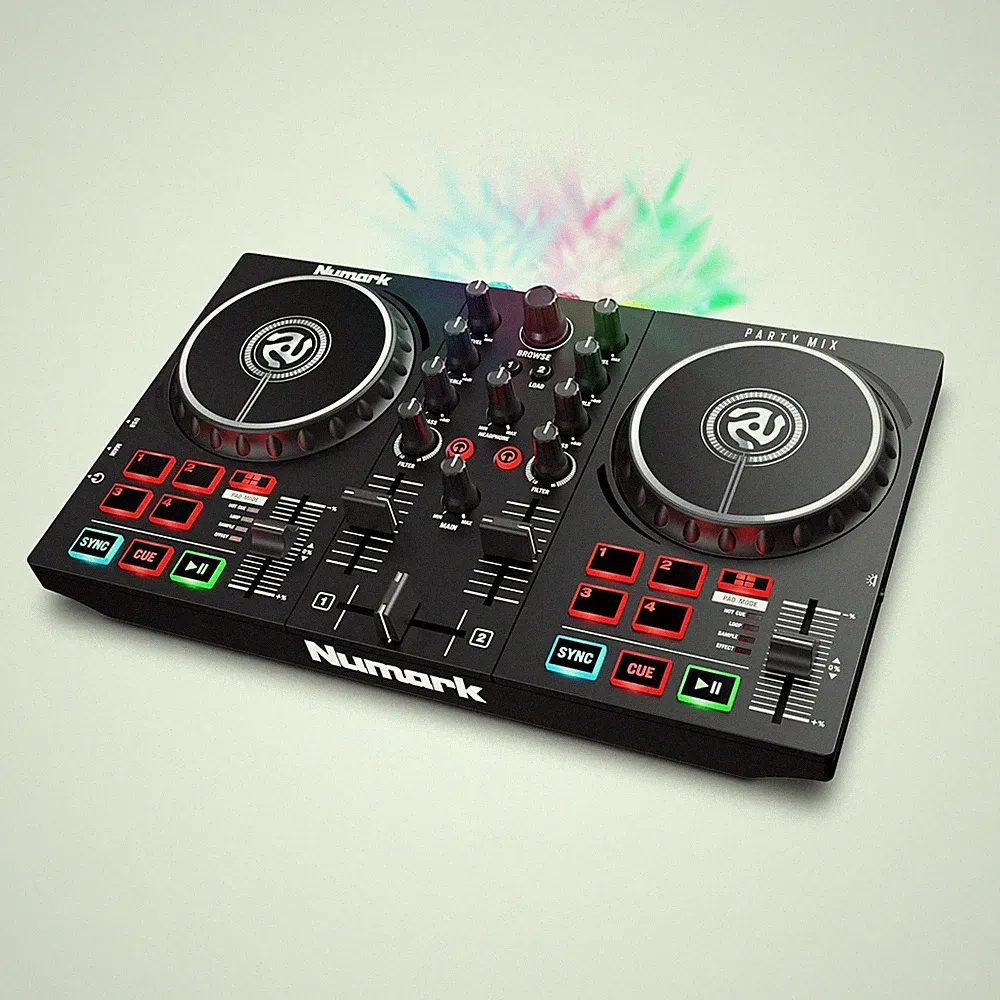 Numark Party Mix II DJ Controller 2 Decks Serato Lite