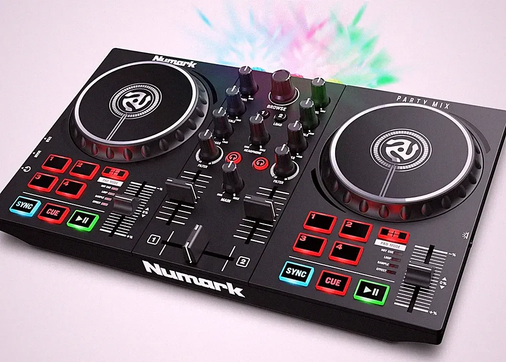 Numark Party Mix II DJ Controller 2 Decks Serato Lite