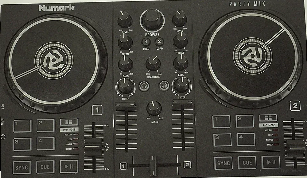 Numark Party Mix II DJ Controller With Built-in Light Show