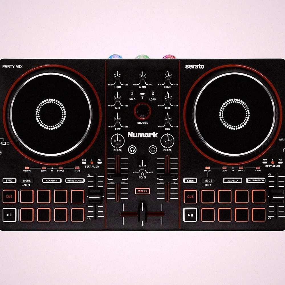 numark dj controller party mix