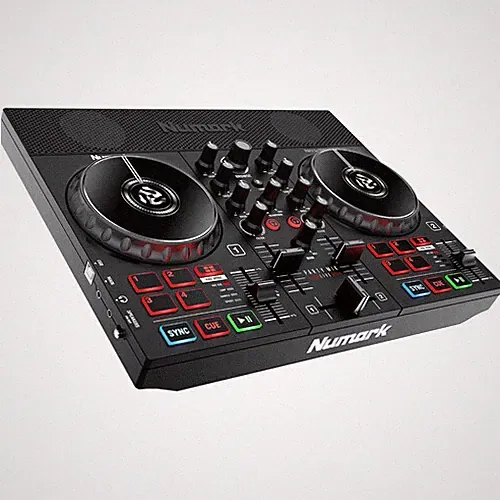 Numark Party Mix Live DJ Controller with Built-In Light Show and Speakers