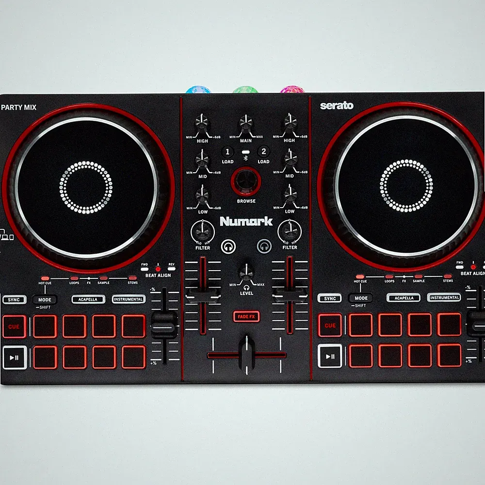 Numark PARTY MIXIII DJ Controller w/ Built in Light Show