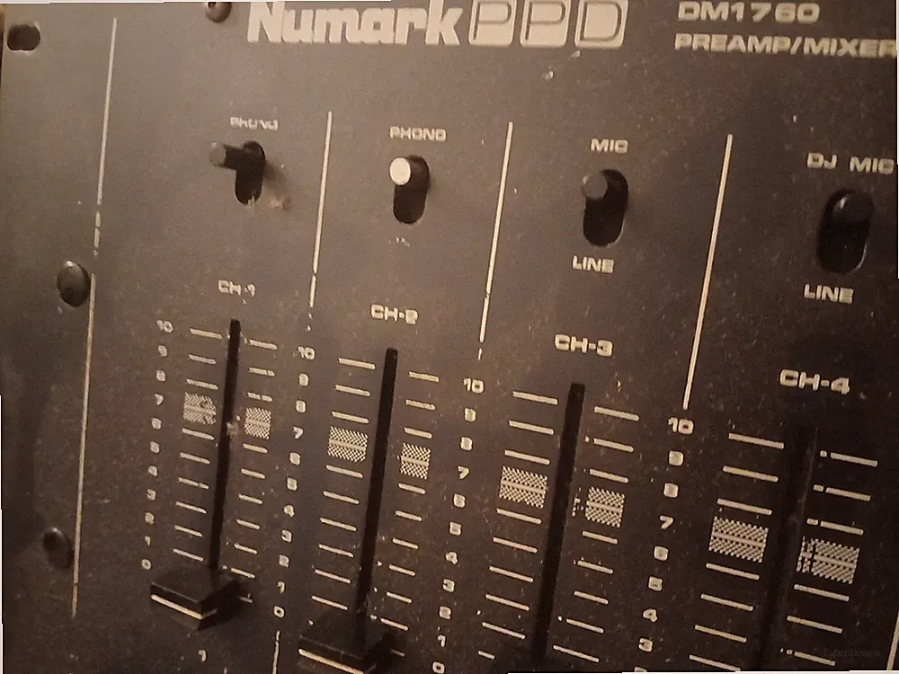 Numark PPD DM 1750 ANALOG mixer CLEAN serviced RACK mountable Original
