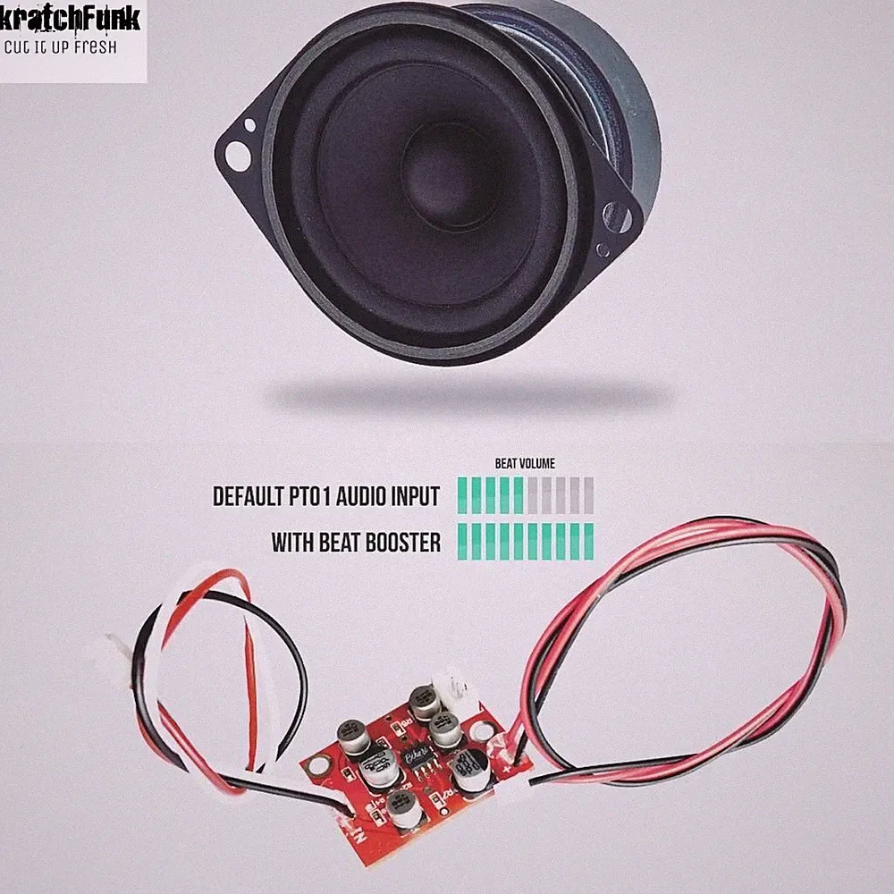 Numark PT01 Scratch Speaker and Audio Booster Kit