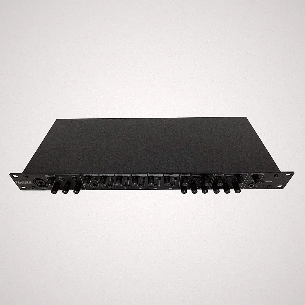 Numark RM6 19-Inch Rack Mount Professional DJ Mixer 6-Channel 3-Mic Input
