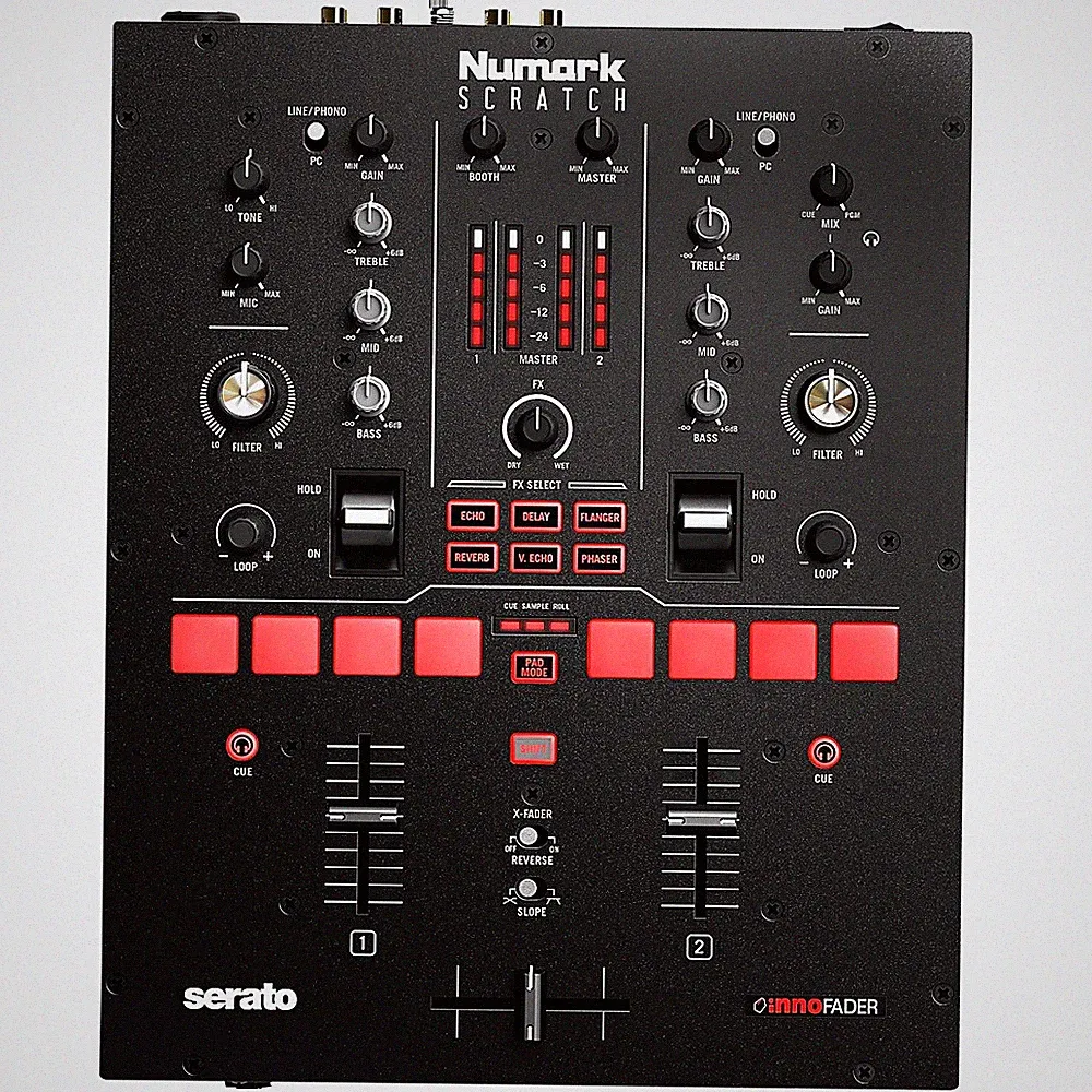 Numark Scratch 2-Channel DJ Mixer for Serato DJ Pro
