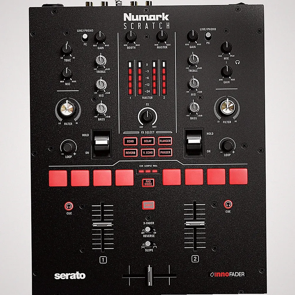 Numark Scratch 2-Channel DJ Mixer for Serato DJ Pro