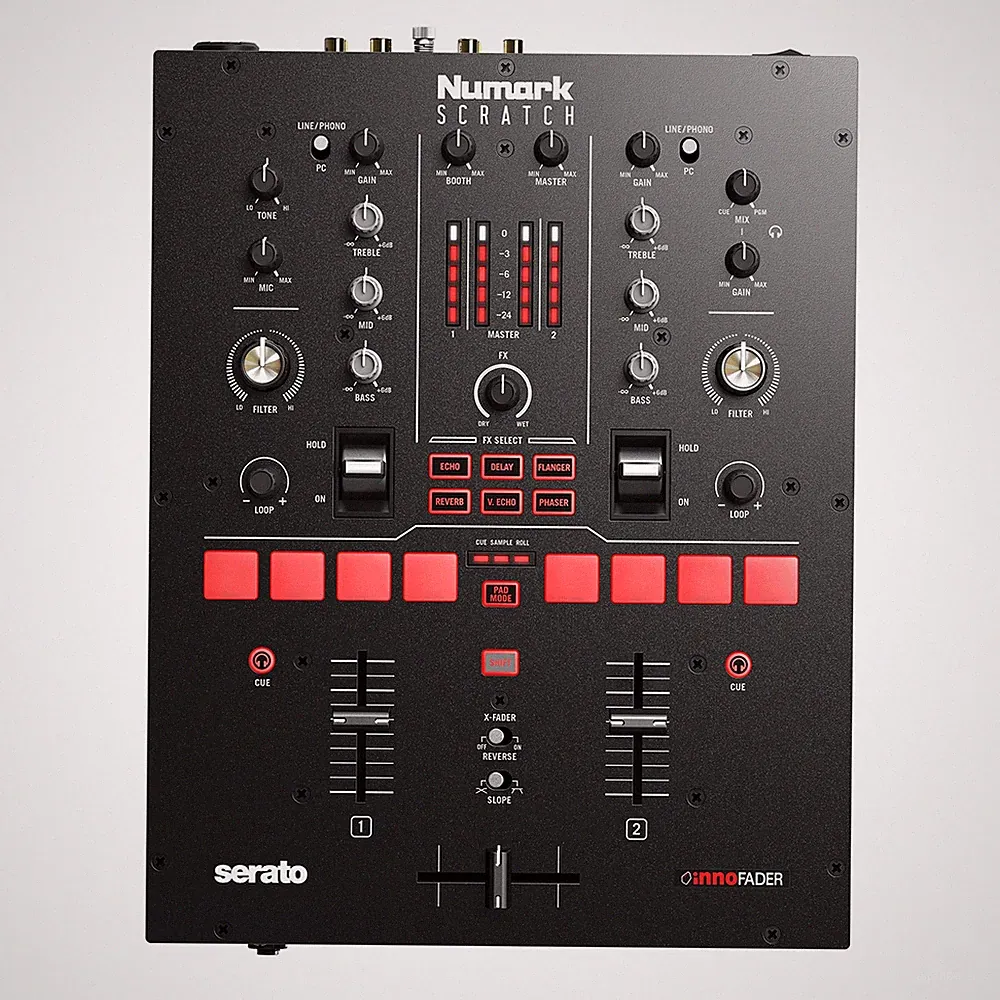 Numark Scratch - 2-Channel Scratch Mixer for Serato DJ Pro