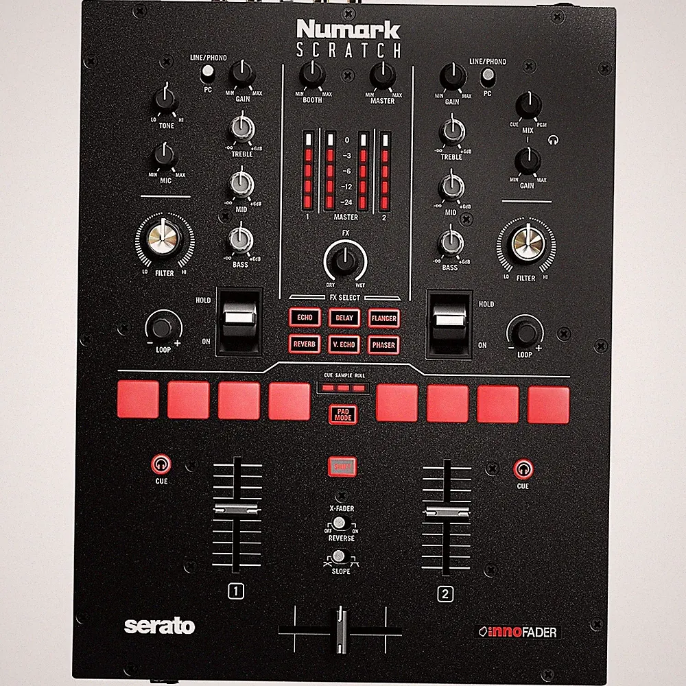 Numark Scratch 2Channel DJ Mixer for Serato DJ Pro