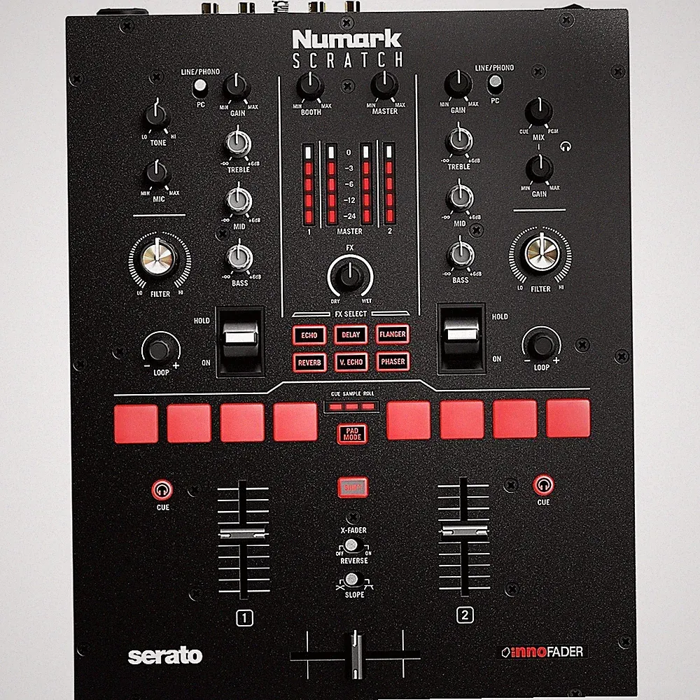 Numark Scratch 2Channel DJ Mixer for Serato DJ Pro