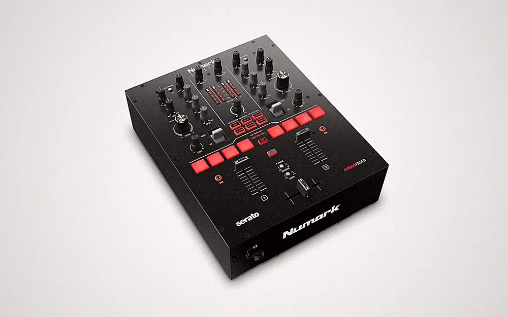 Numark Scratch | Two-Channel DJ Scratch Mixer for Serato DJ Pro (included) Wi...