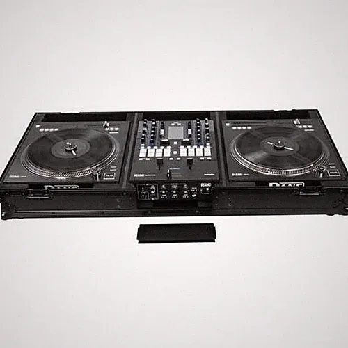 Odyssey Black Label DJ Battle Coffin for Rane 72 Mixer and 2 Rane 12 Controllers