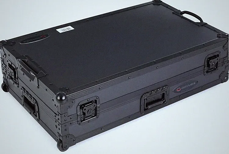 Odyssey FZGSRANE4W1BL Glide-style Flight Case for Rane Four with Wheels and 1U