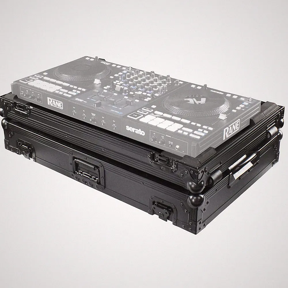 Odyssey FZRANE4WBL Black Label Flight Case to fit RANE FOUR DJ Controller idjnow